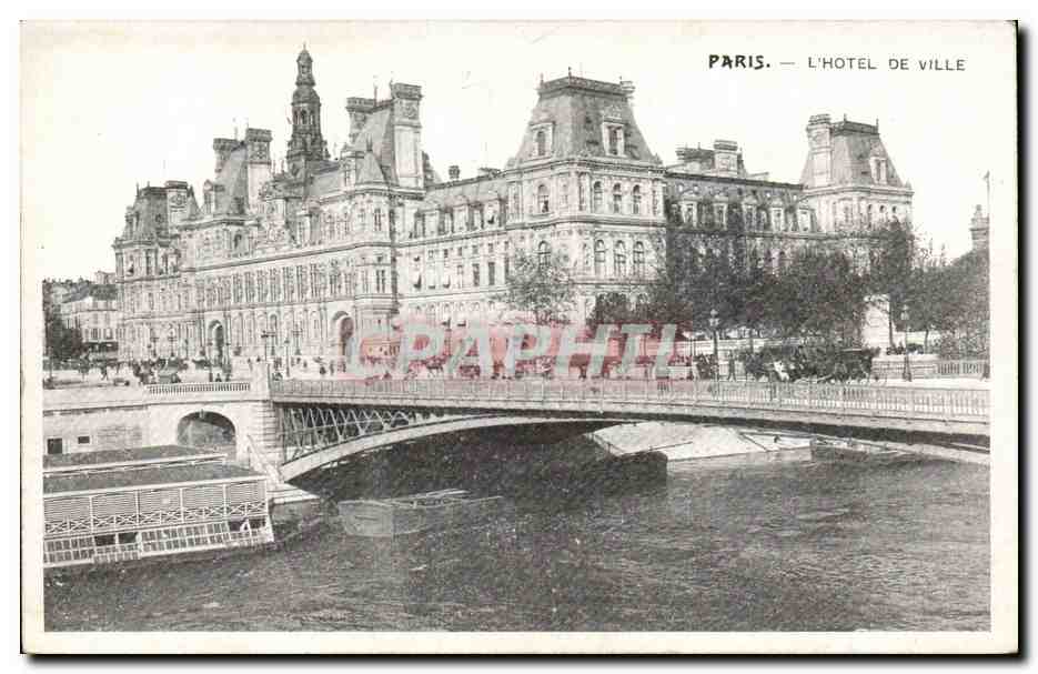 Paris CPA Hotel de ville