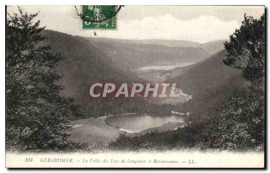 Gérardmer — La Vallée des Lacs de Longemer et Retournemer — LL. — N° 134