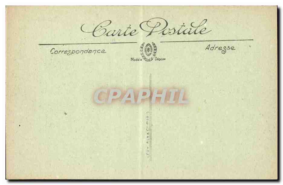 Vittel CPA Les galeries — Rückseite