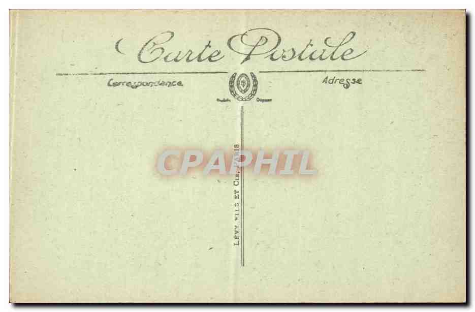 Vittel CPA L'entree du parc — Verso