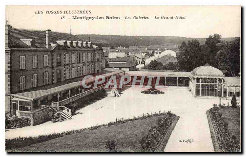 Martigny-les-Bains — Les Galeries — Le Grand-Hôtel — Les Vosges Illustrées