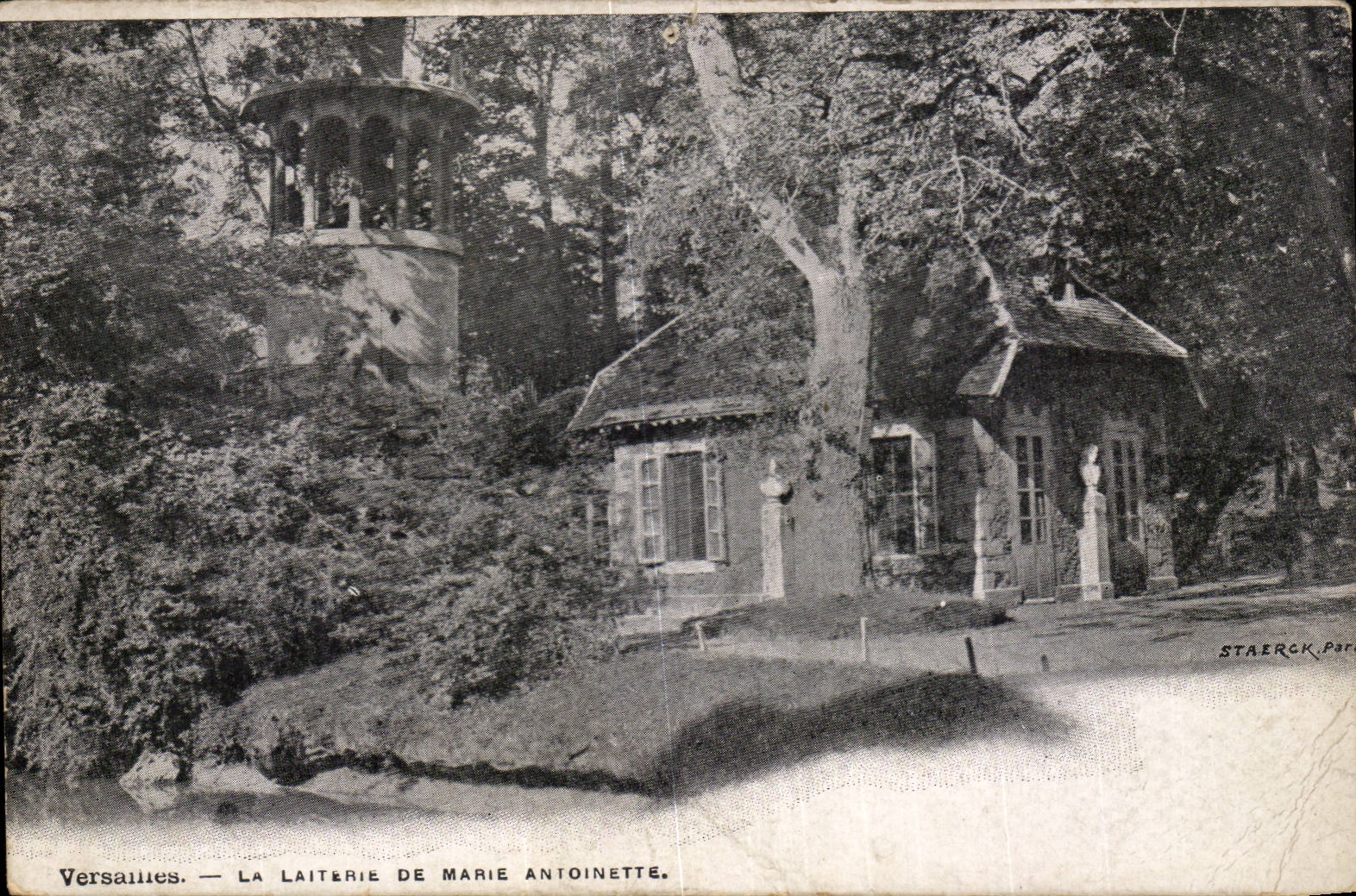 CPA Versailles La laiterie de marie Antoinette