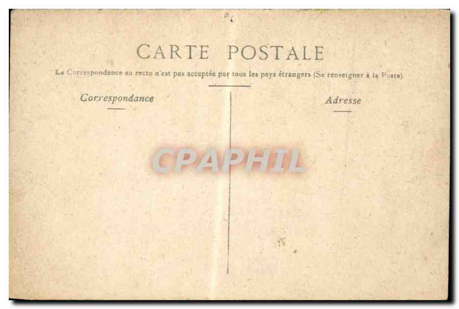 CPA Versailles La laiterie de marie Antoinette — Verso