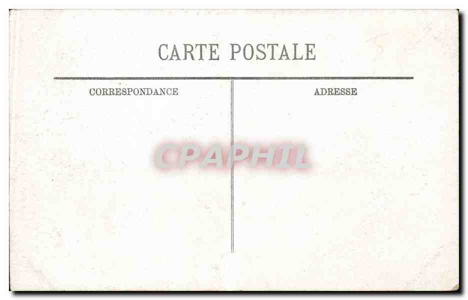 CPA Lourdes Sommet du pic du Jer l'observatoire — Verso