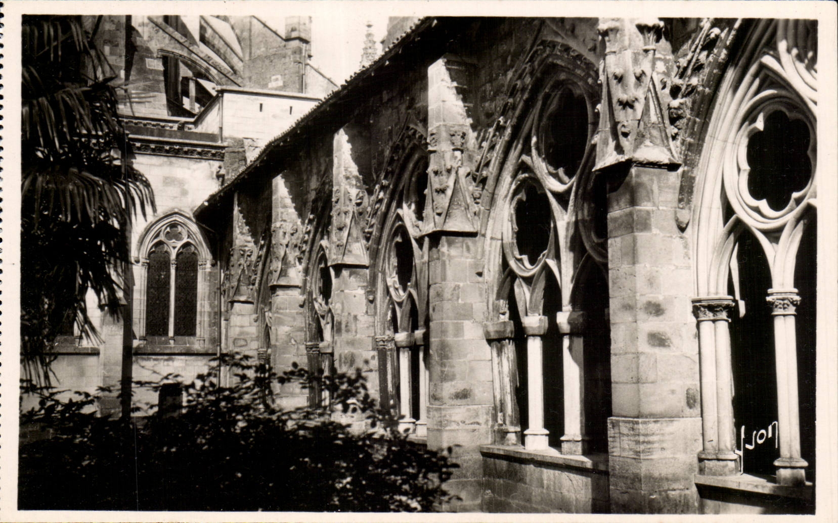 Bayonne CPA Detail du cloitre de la cathedrale