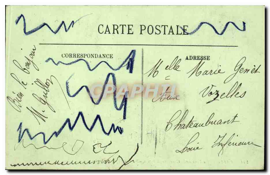 CPA Paris Pont de la Concorde et la chambre des deputes — Rückseite