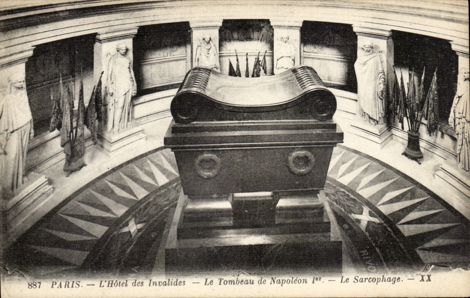 CPA Paris Hotel des Invalides Tombeau de Napoleon 1er Le sarcophage