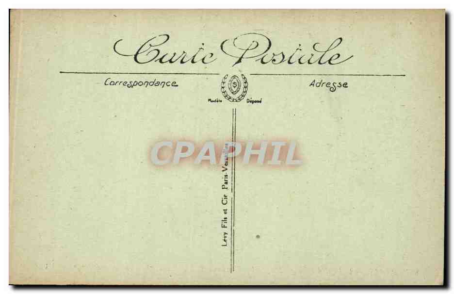 CPA Paris Hotel des Invalides Tombeau de Napoleon 1er Le sarcophage — Rückseite
