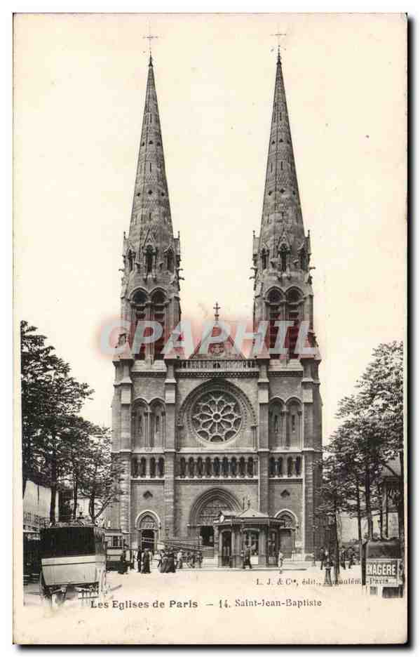 CPA Paris Eglises de Paris Saint Jean Baptiste eglise armenienne Armenie