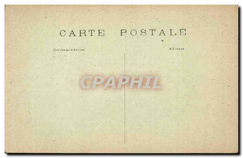 CPA Paris Boulevard St marcel Statue de Jeanne d'arc par Chartrousse — Rückseite