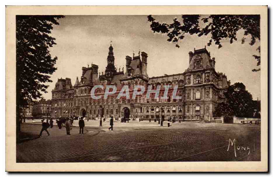 CPA Paris Hotel de ville