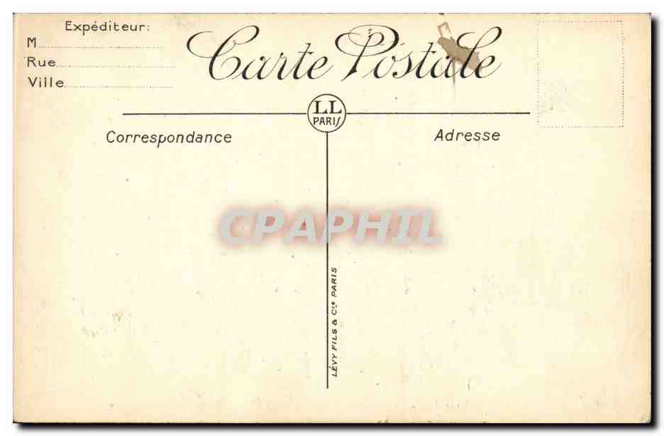 CPA Paris Panorama des huit ponts — Verso