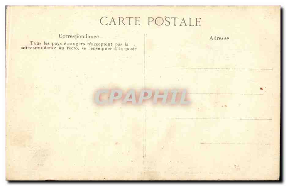 CPA Paris La Madeleine — Rückseite