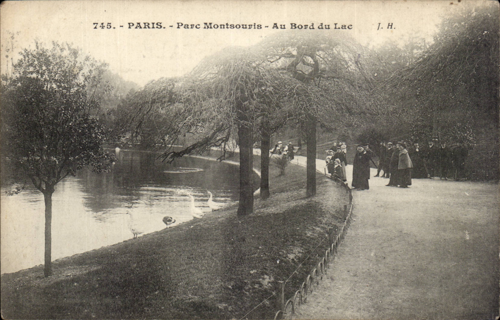 CPA Paris Parc Montsouris Au bord du lac