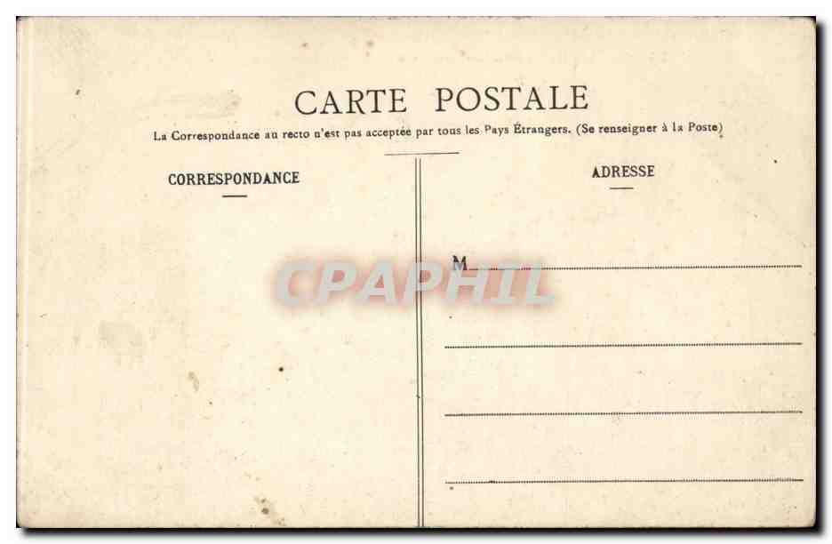 CPA Paris Parc Montsouris Au bord du lac — Rückseite