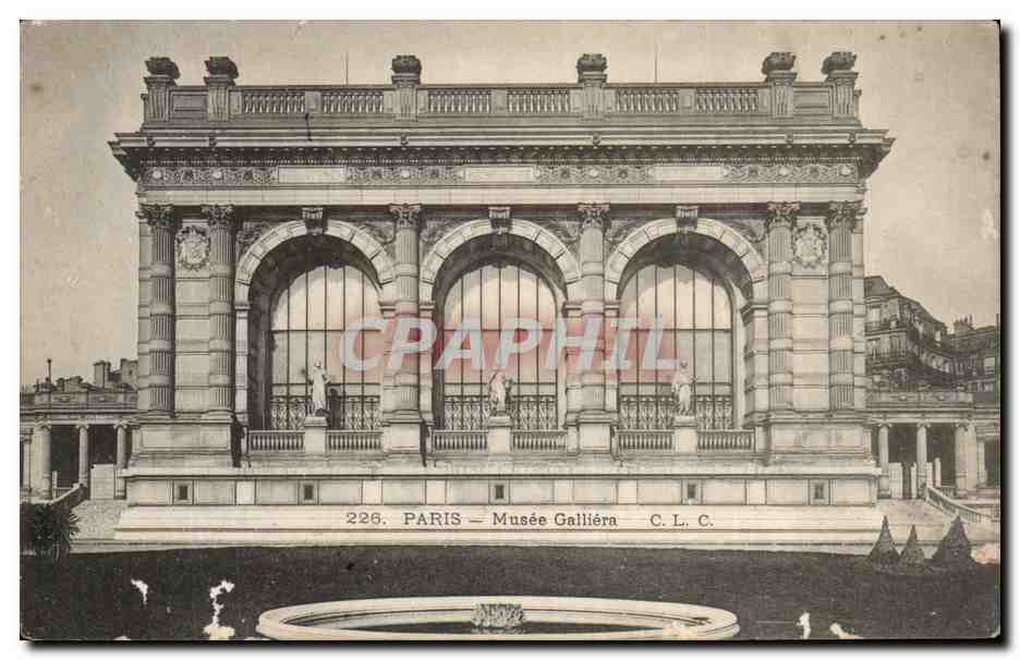 CPA Paris Musee Galliera