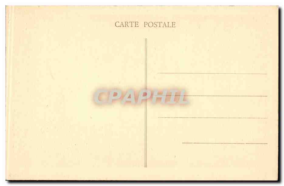 CPA Paris Le Louvre — Rückseite