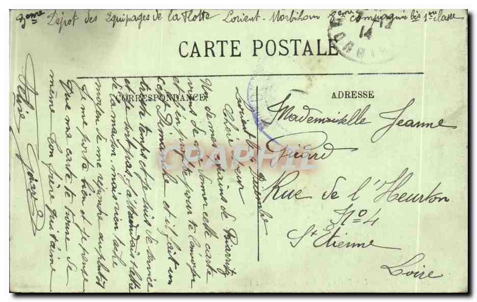 Blarritz — Les Bains du Port Vieux — LL, n°63 — Rückseite