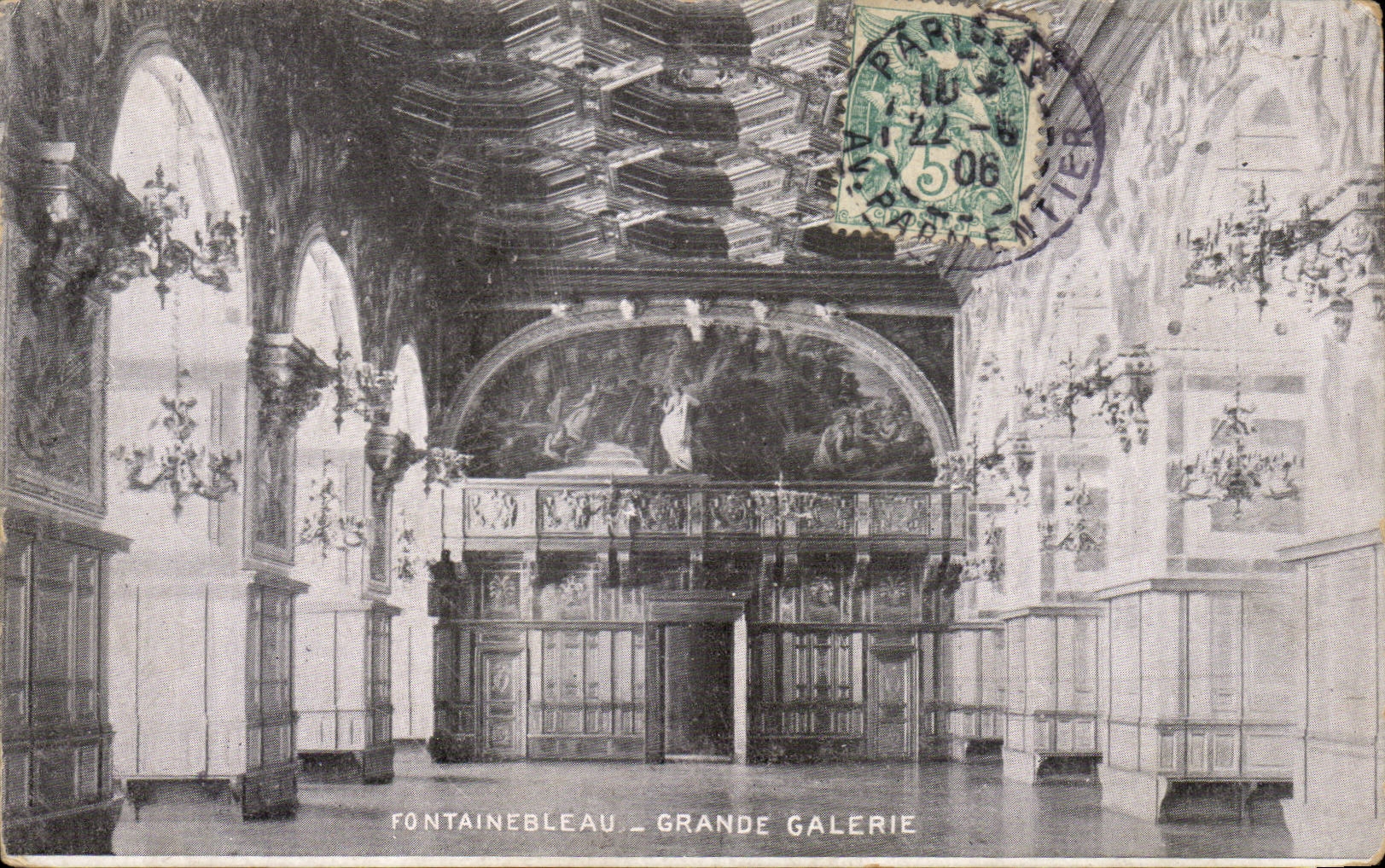 Fontainebleau — Grande Galerie — Editore: L. Marttier