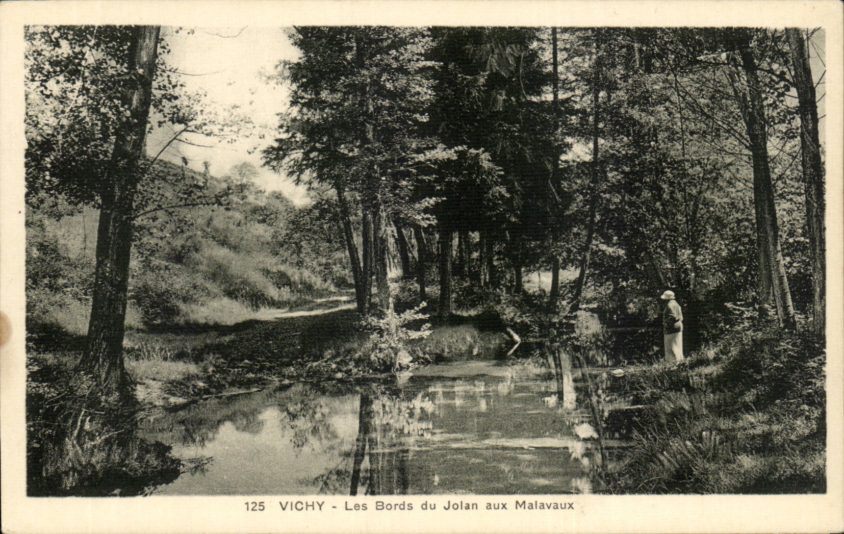 CPA Vichy Les bords du Jolan aux Malavaux