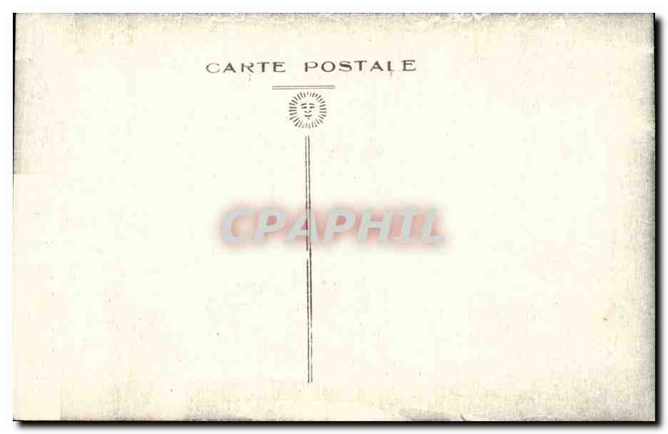 CPA Le Mont St Michel L'abbaye La crypte de l'Aquilon — Verso