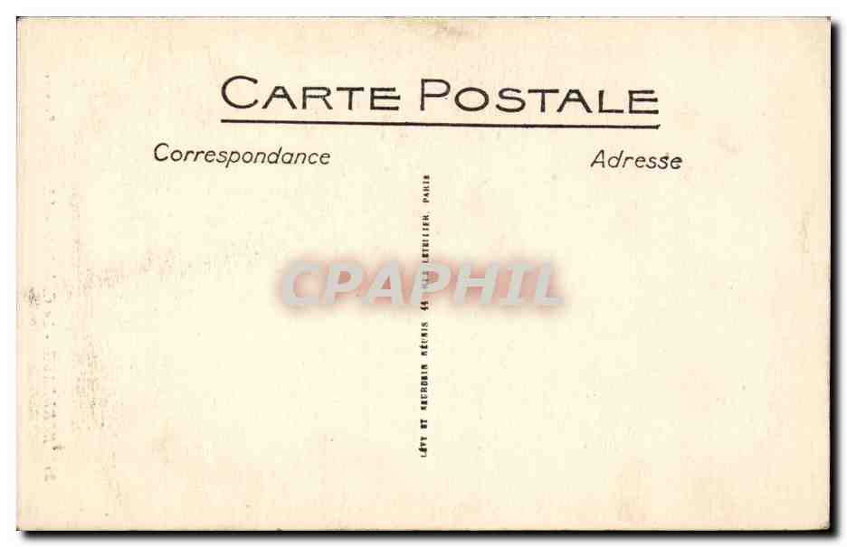 CPA Bordeaux La cathedrale — Verso