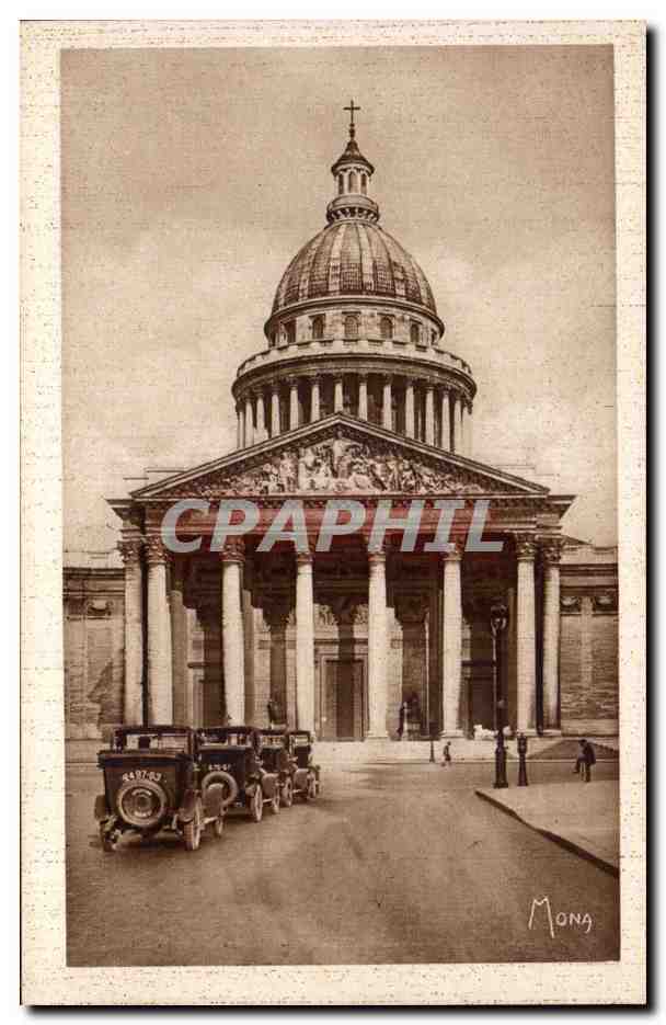 Paris CPA Pantheon Ancienne Eglise Sainte Genevieve