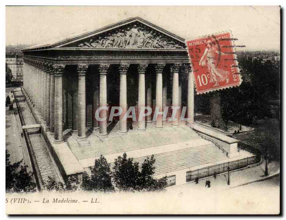 Paris CPA La madeleine