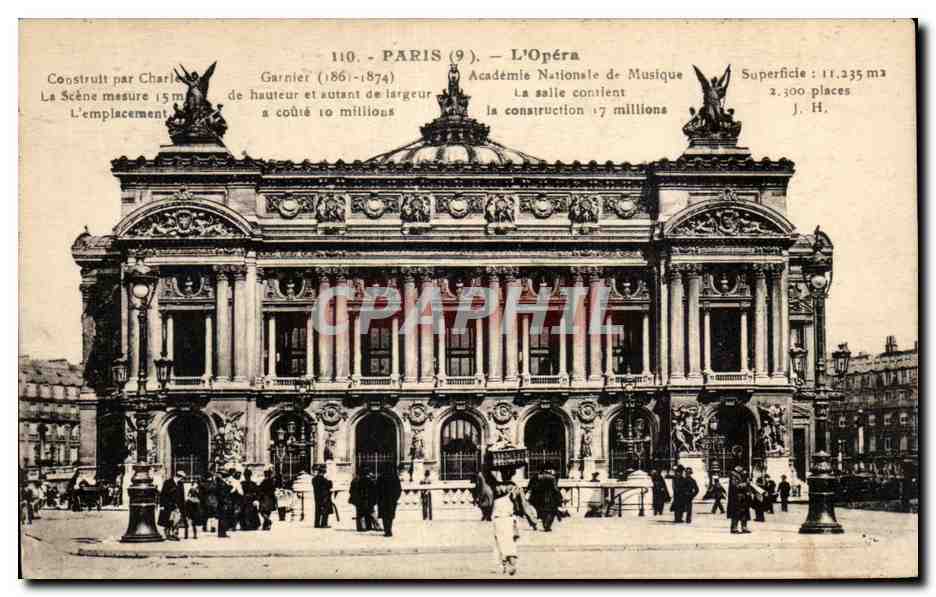 Paris CPA Opera