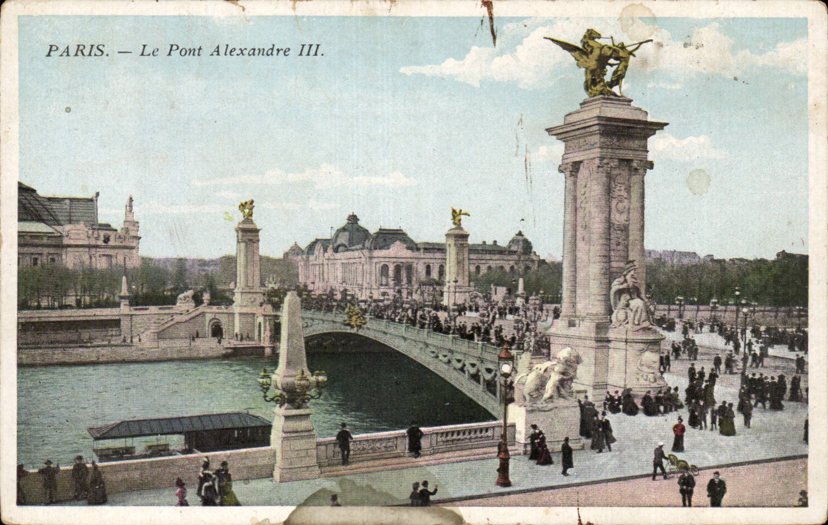 Paris CPA Pont Alexandre III