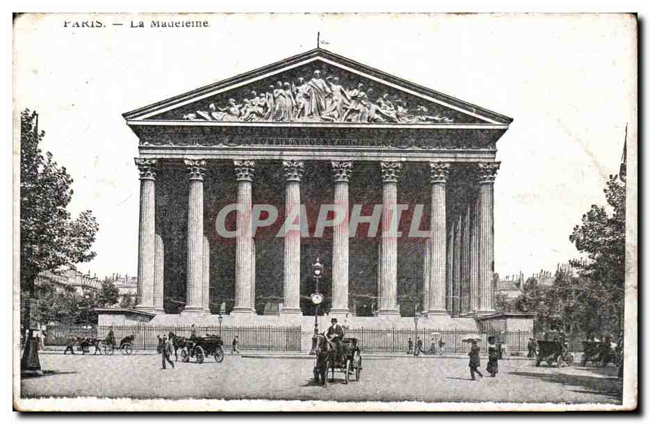Paris — La Madeleine — Éditeur non identifié