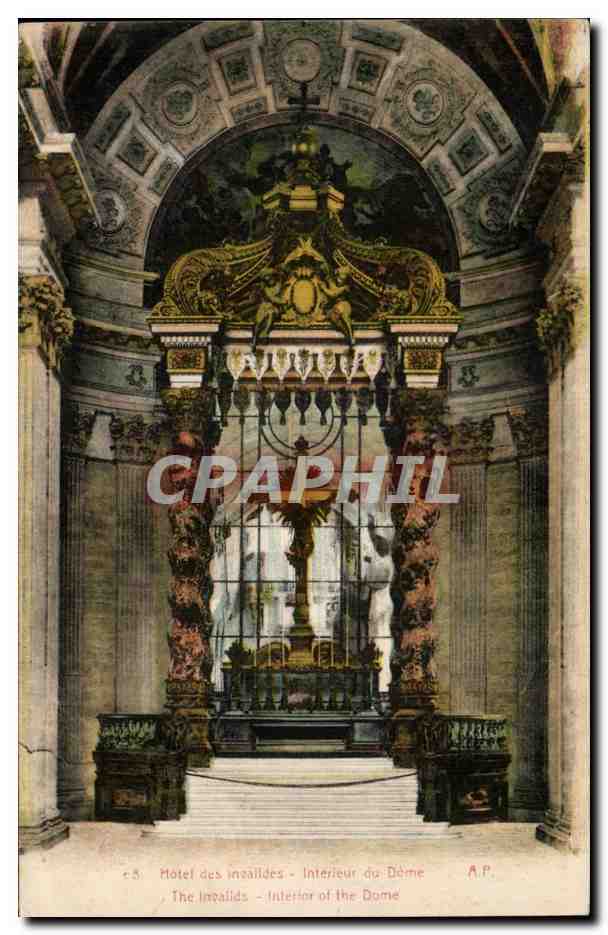 Paris CPA Hotel des Invalides Interieur du Dome 