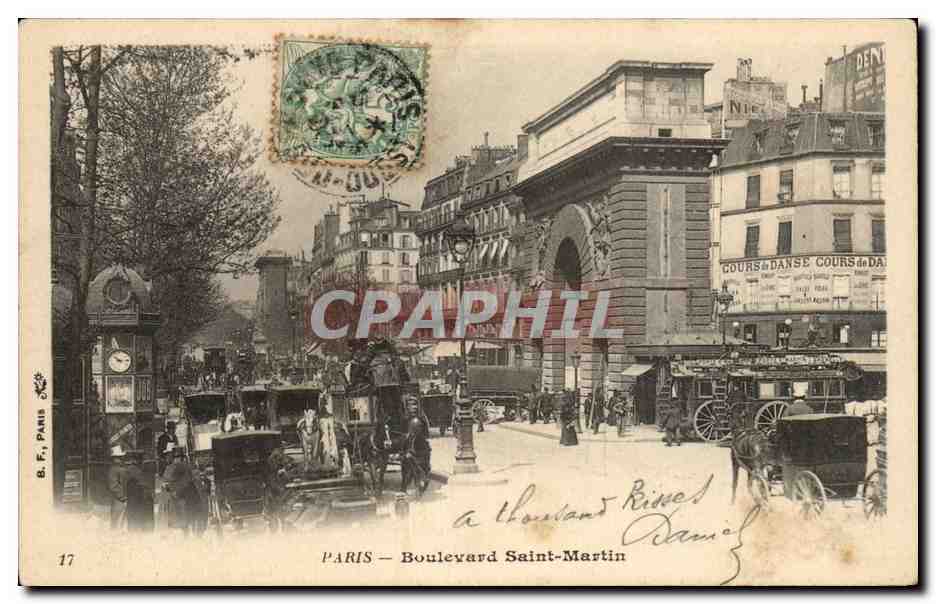 Paris CPA Boulevard St martin