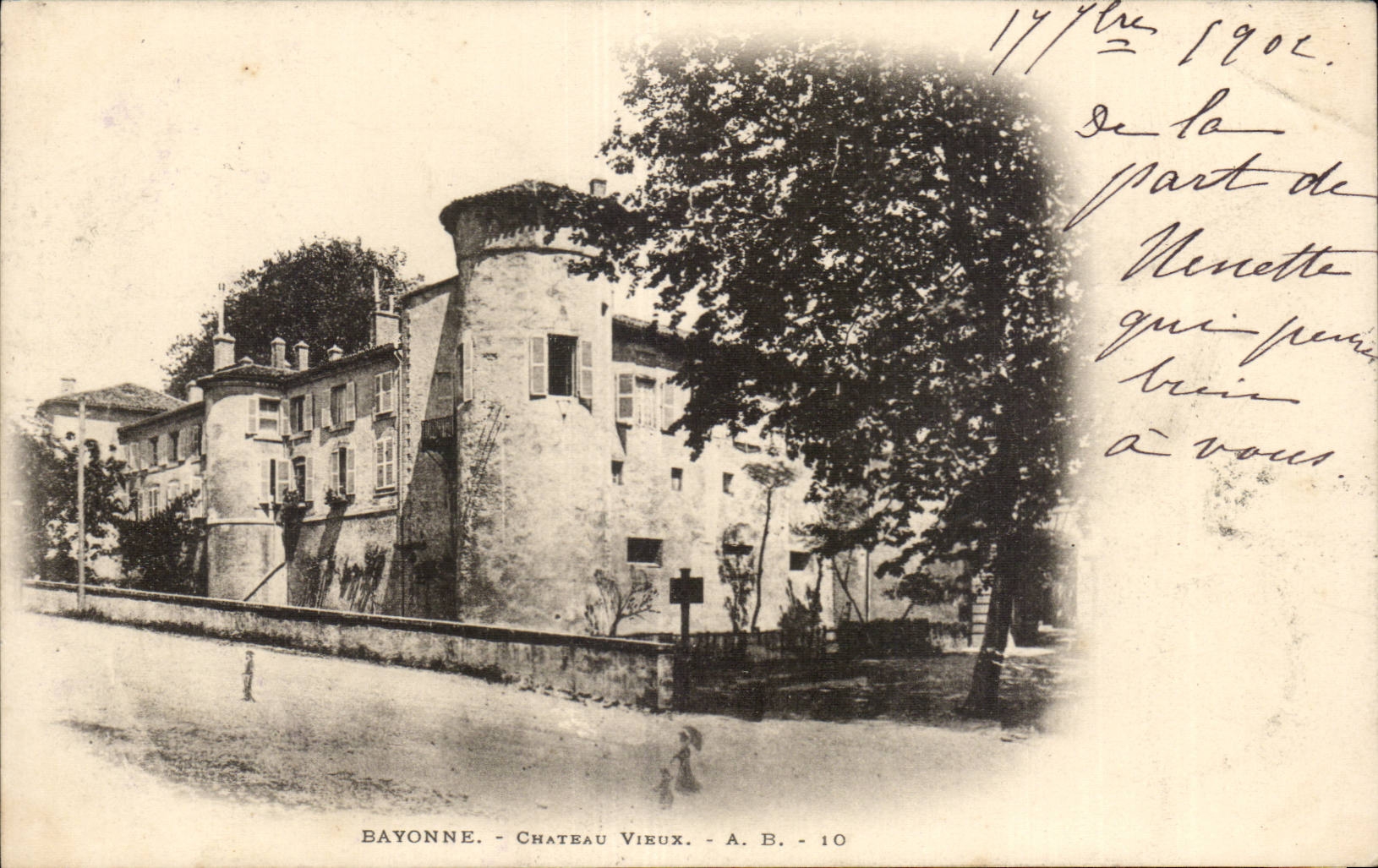 Bayonne CPA Chateau Vieux 