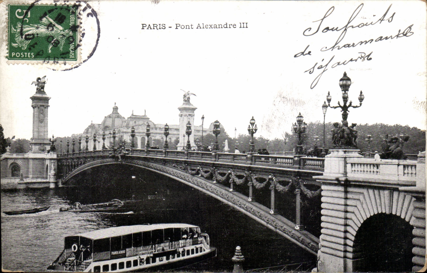 Paris CPA Pont Alexandre III