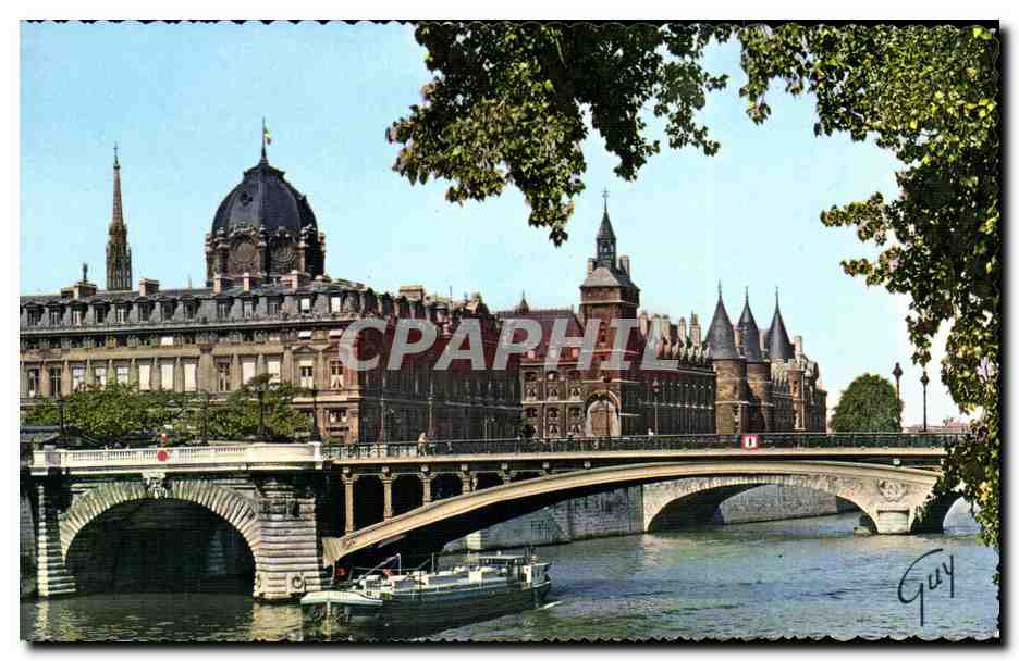 Paris CPA La Seine Palais de Justice