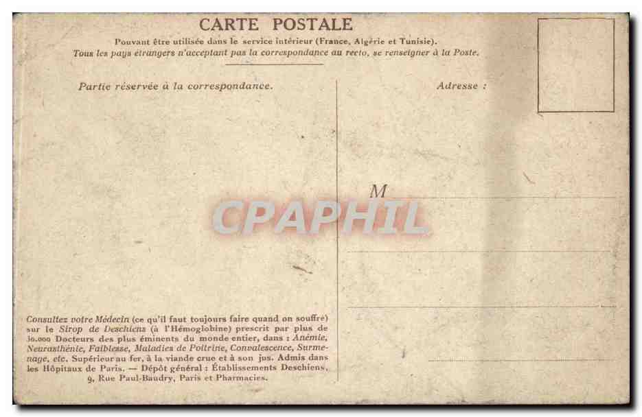 CPA Bataille de Rivoli janvier 1797 Napoleon Bonaparte  — Rückseite