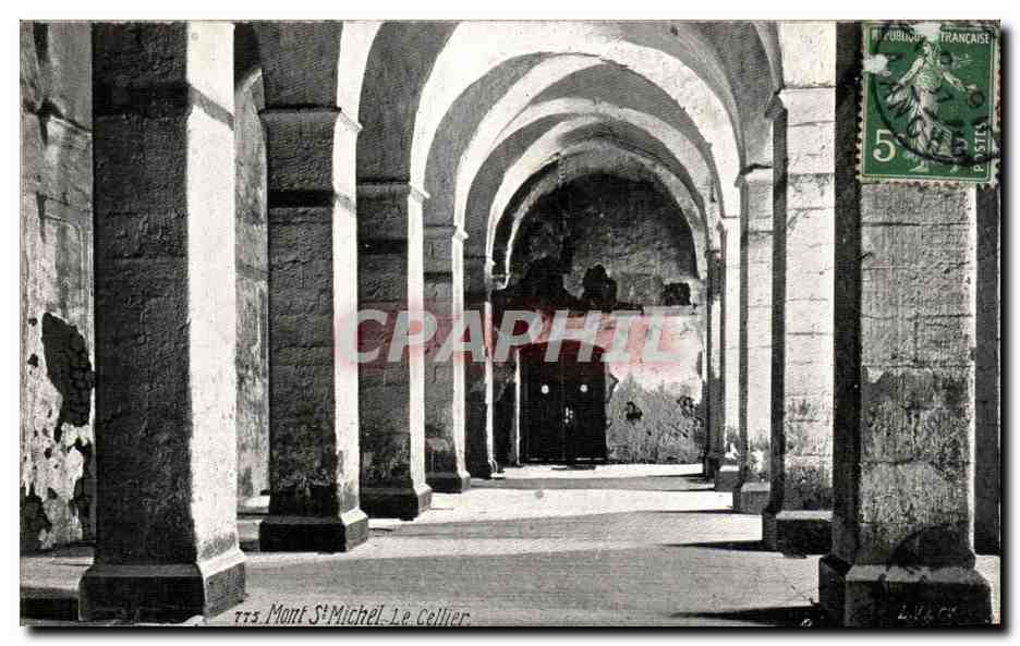 CPA Mont Saint Michel Le cellier