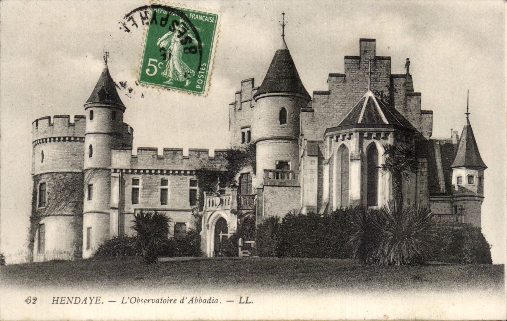 Hendaye — L'Observatoire d'Abbadia — LL.