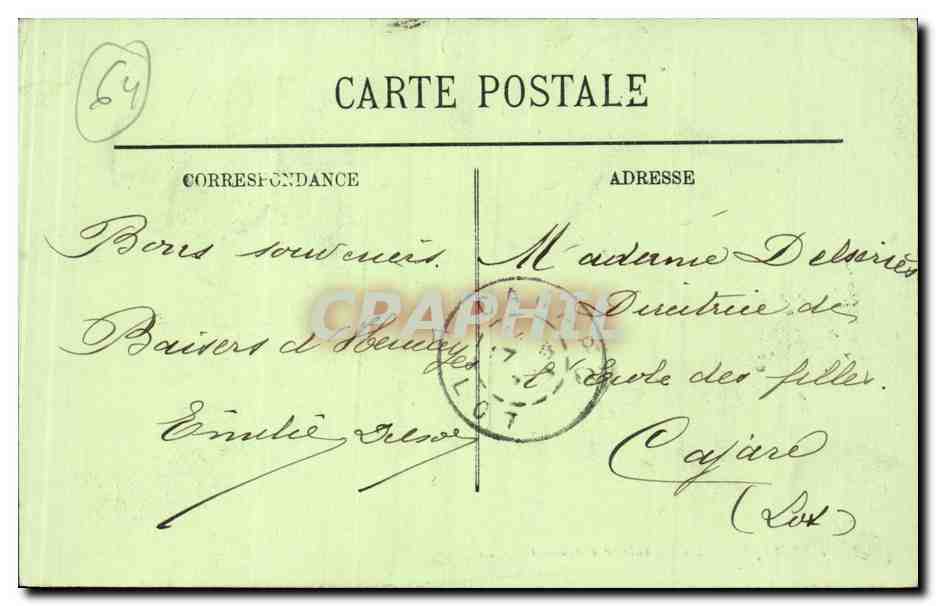 Hendaye — L'Observatoire d'Abbadia — LL. — Verso