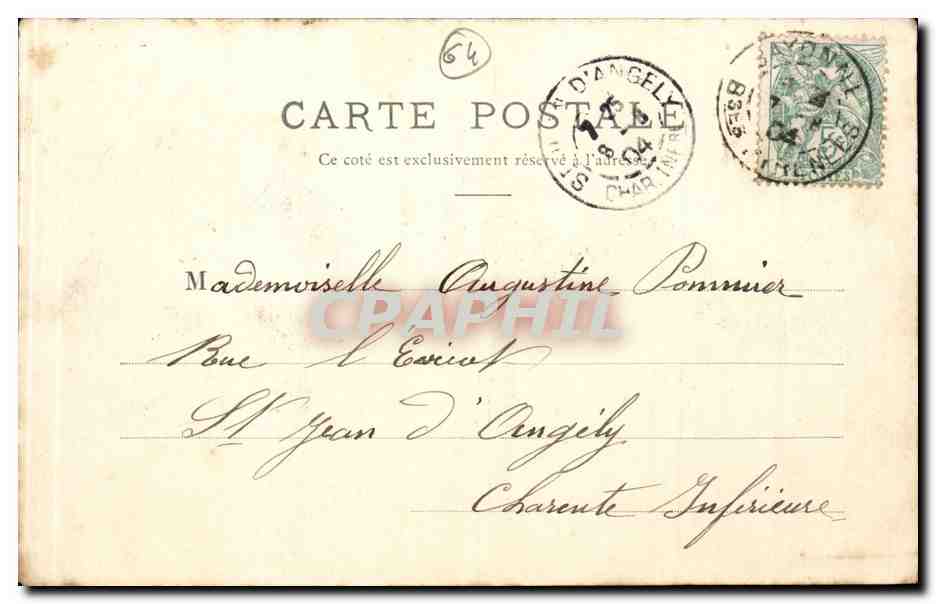 CPA Byonne Le theatre — Verso