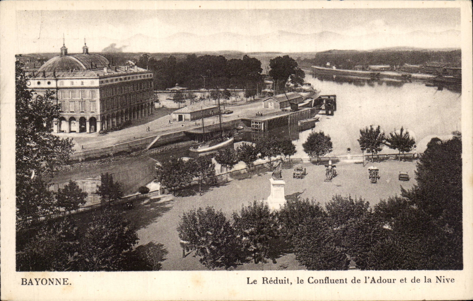 Bayonne. Le Réduit, le Confluent de l'Adour et de la Nive