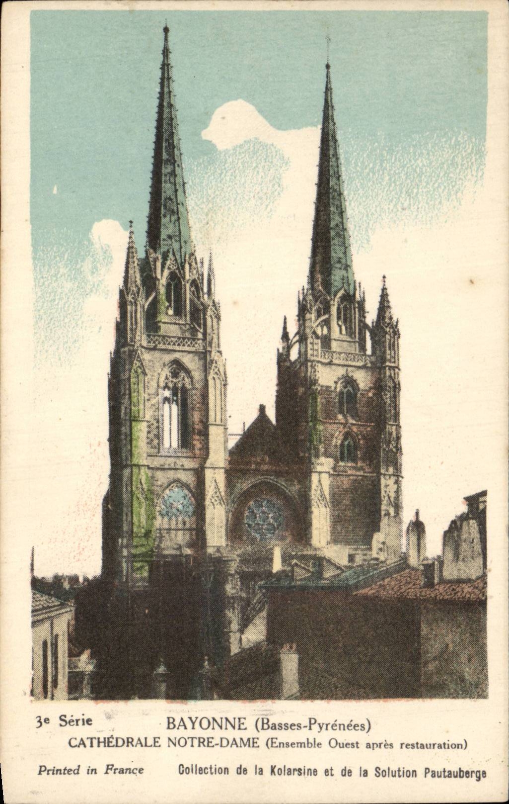 CPA Bayonne Cathedrale Notre Dame 