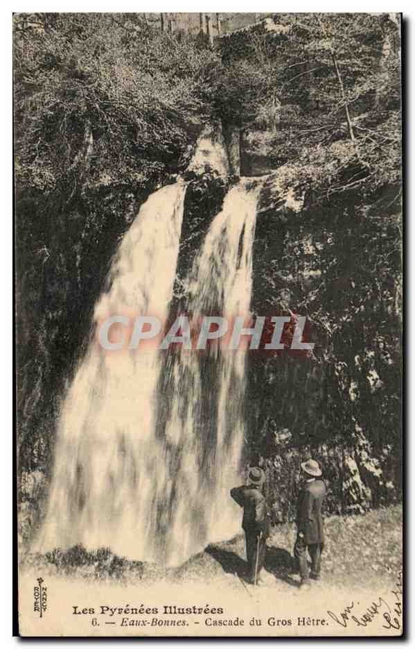 Eaux-Bonnes — Cascade du Gros Hêtre — Les Pyrénées Illustrées, n°6