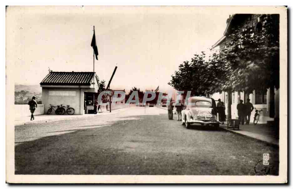 Pont-frontière Hendate — France-Espagne — éditeur REAL-PHOTO, Paris