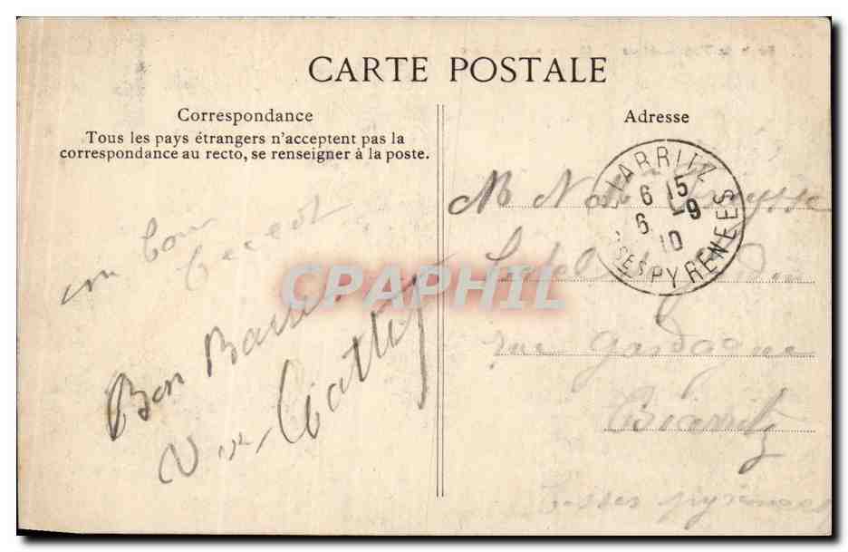 Woud van Fontainebleau — Kristalgrot — Uitgever SIRON (n°20) — Achterkant