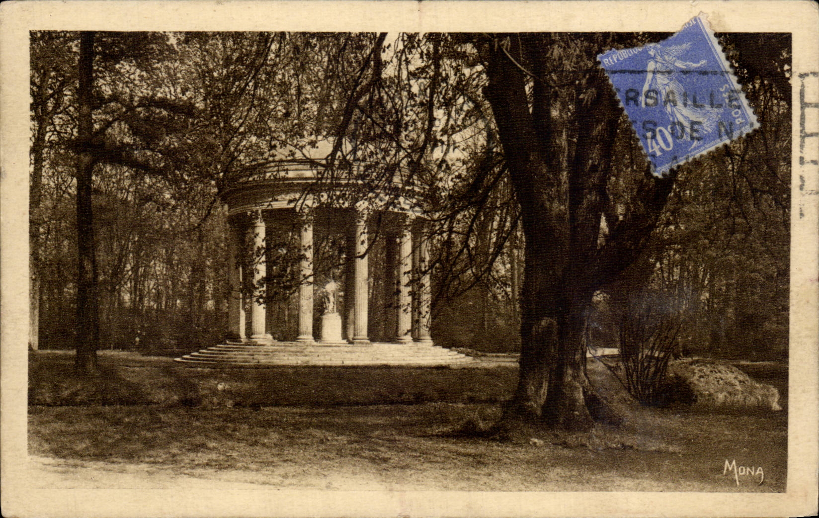 CPA Versailles Le temple de l'amour 