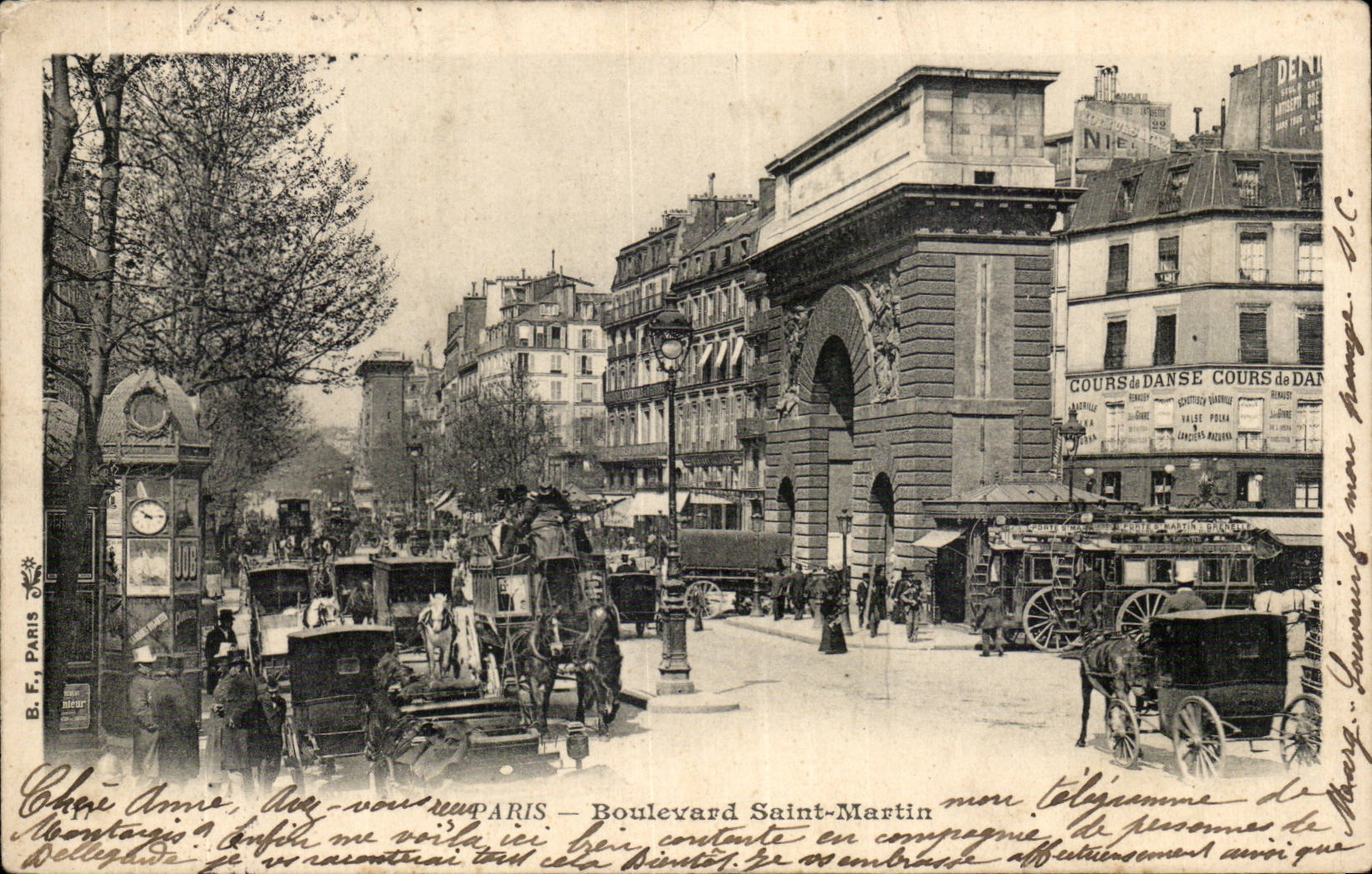 Paris CPA Boulevard Saint Martin