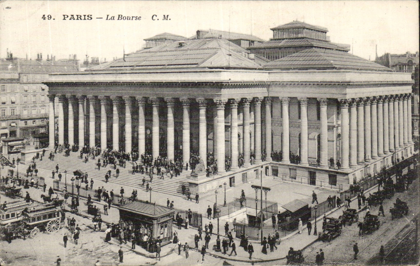 Paris CPA La Bourse