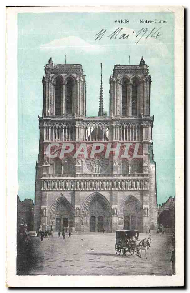Paris CPA Notre DAme